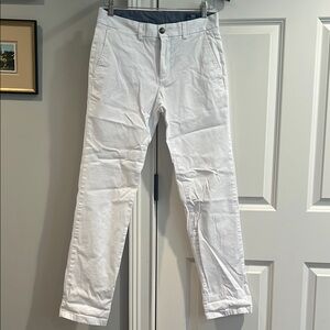 Vineyard Vines Men's White Breaker Pants